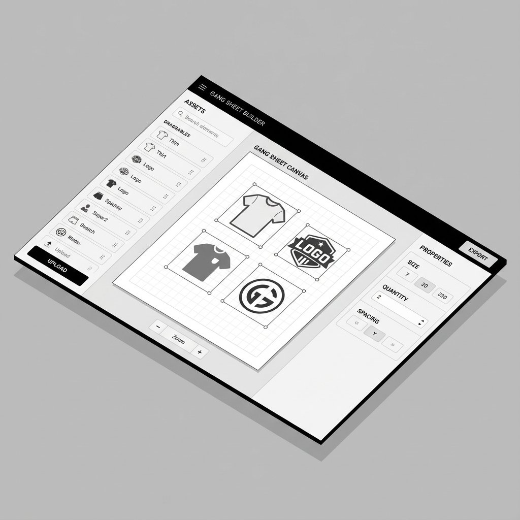 DTF Gang Sheet Builder